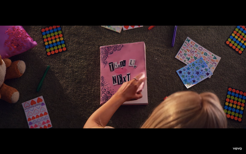 Illustration for article titled Ariana Grande's 'Thank U, Next' Video Tributes Millennial Teen Movies, Has a Message for Big Sean